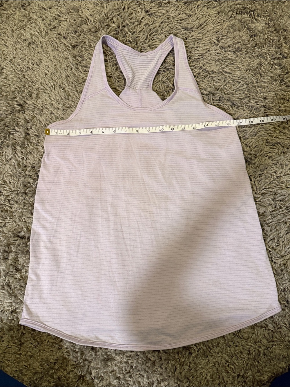 lululemon athletica Light Lavender Racerback Tank